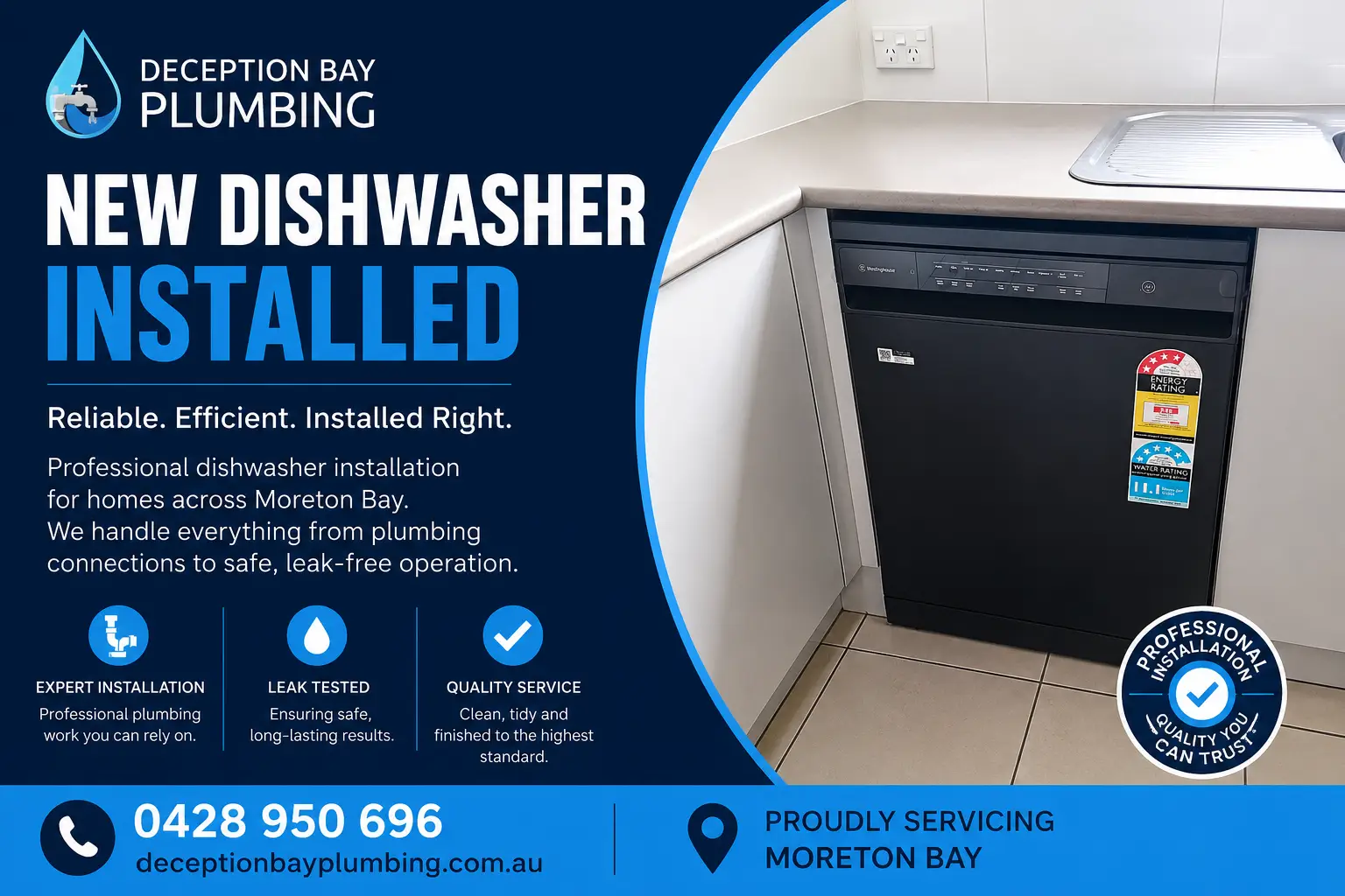 Professional Dishwasher Installation in Carseldine QLD